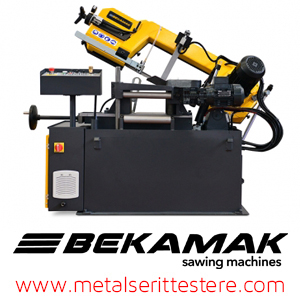 Bekamak Mafsallı Yatay Şerit Testere Makinaları BMSO-230